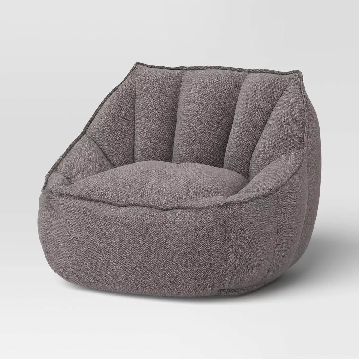 Fauteuil dortoir gris chiné