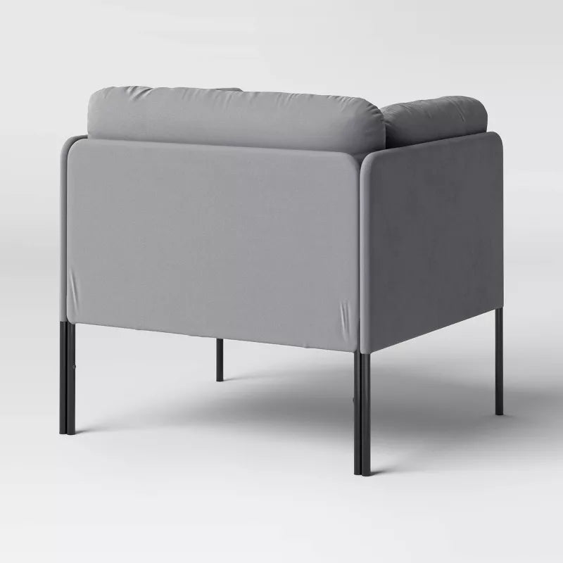 Fauteuil d'appoint gris