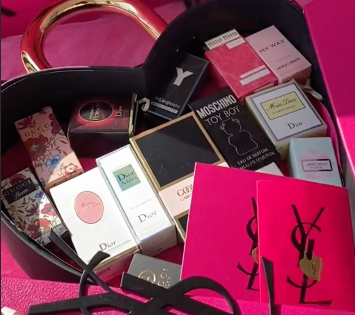 💖 Coffret Cadeau YSL Cœur Rose pour la Saint-Valentin 💝